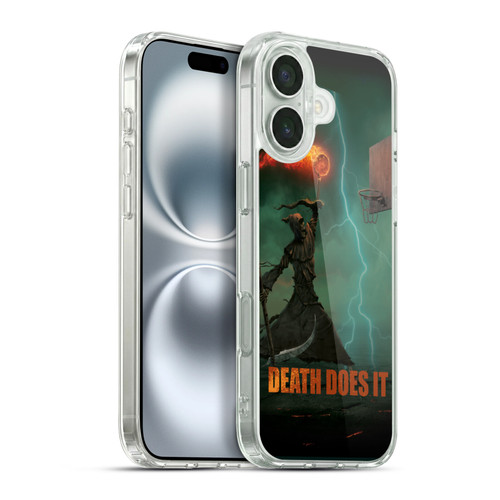 Vincent Hie Skulls Death Does It Soft Gel Case for Apple iPhone 16 Plus & MagSafe