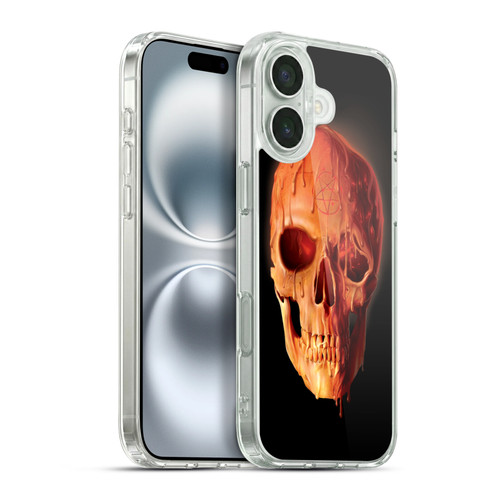 Vincent Hie Skulls Skull Soft Gel Case for Apple iPhone 16 Plus & MagSafe