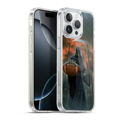 Vincent Hie Skulls Come And Get It Soft Gel Case for Apple iPhone 16 Pro Max & MagSafe