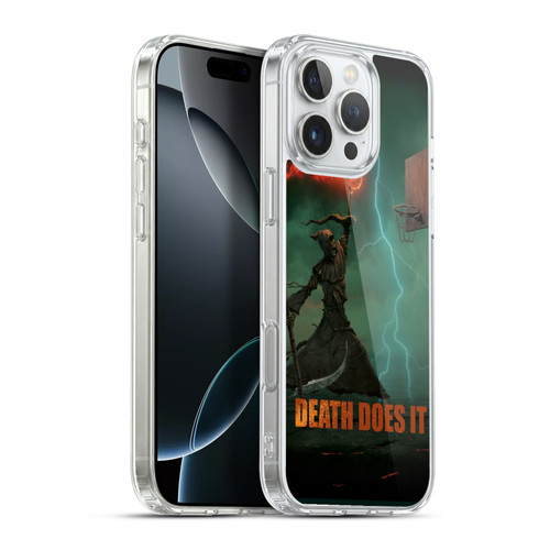 Vincent Hie Skulls Death Does It Soft Gel Case for Apple iPhone 16 Pro Max & MagSafe