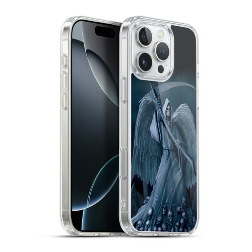 Vincent Hie Skulls Death On A Hold Soft Gel Case for Apple iPhone 16 Pro Max & MagSafe