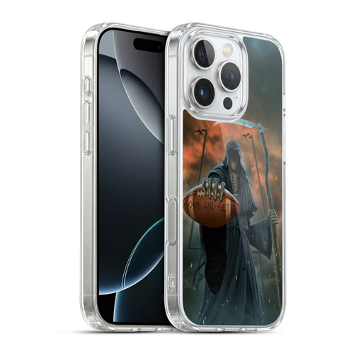 Vincent Hie Skulls Come And Get It Soft Gel Case for Apple iPhone 16 Pro & MagSafe