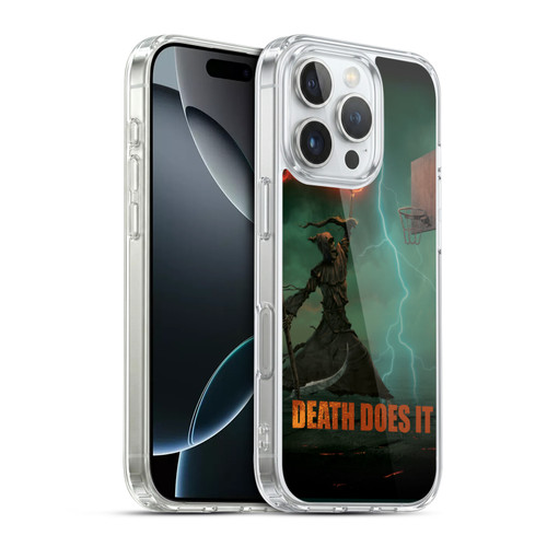 Vincent Hie Skulls Death Does It Soft Gel Case for Apple iPhone 16 Pro & MagSafe