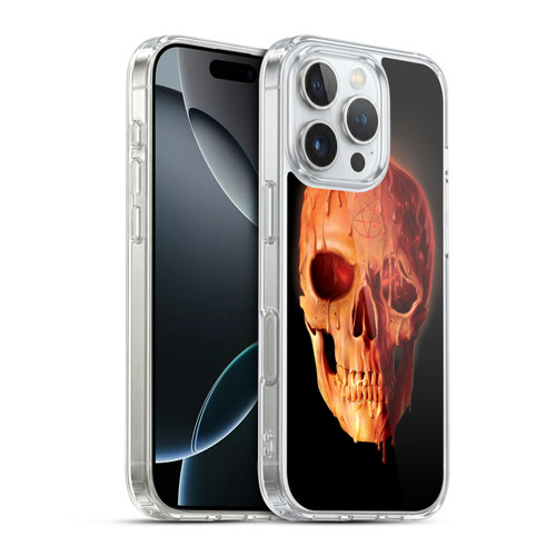 Vincent Hie Skulls Skull Soft Gel Case for Apple iPhone 16 Pro & MagSafe