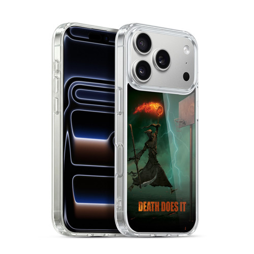 Vincent Hie Skulls Death Does It Soft Gel Case for Apple iPhone 17 Pro