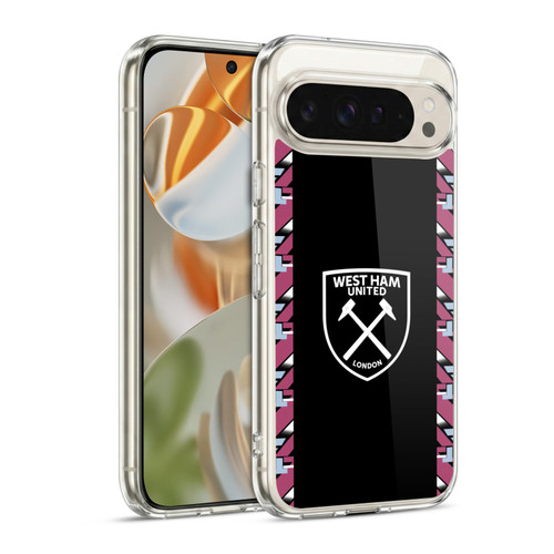 West Ham United FC 2022/23 Crest Kit Away Soft Gel Case for Google Pixel 9 / Pixel 9 Pro