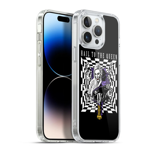 WWE Charlotte Flair Hail To The Queen Soft Gel Case for Apple iPhone 13 Pro Max & MagSafe