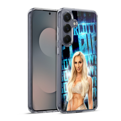 WWE Charlotte Flair Bow Down Soft Gel Case for Samsung Galaxy S25+ & MagSafe
