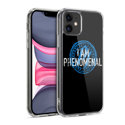 WWE Aj Styles I Am Phenomenal Soft Gel Case for Apple iPhone 11