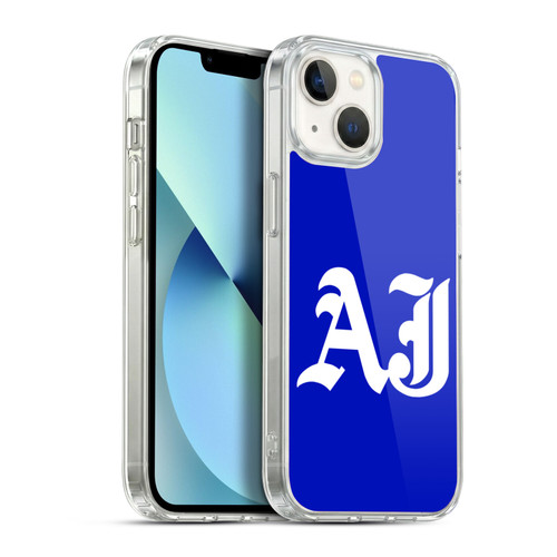 WWE Aj Styles Initials Soft Gel Case for Apple iPhone 13