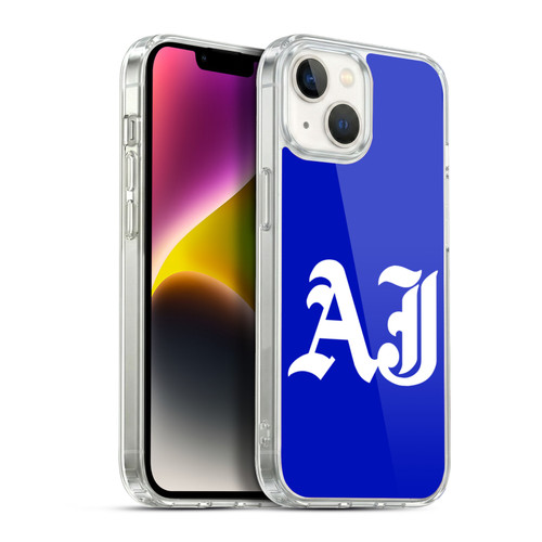 WWE Aj Styles Initials Soft Gel Case for Apple iPhone 14