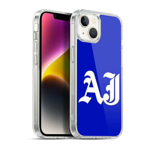 WWE Aj Styles Initials Soft Gel Case for Apple iPhone 14 Plus & MagSafe