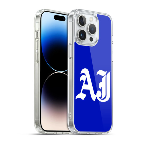 WWE Aj Styles Initials Soft Gel Case for Apple iPhone 14 Pro Max & MagSafe