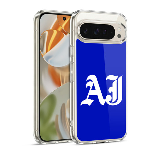 WWE Aj Styles Initials Soft Gel Case for Google Pixel 9 / Pixel 9 Pro