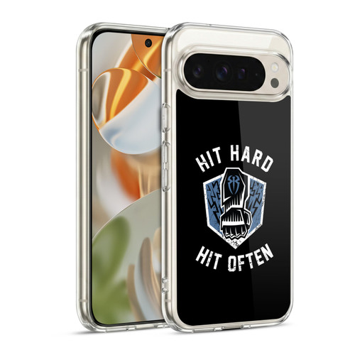 WWE 2017 Roman Reigns Hit Hard Hit Often Soft Gel Case for Google Pixel 9 / Pixel 9 Pro