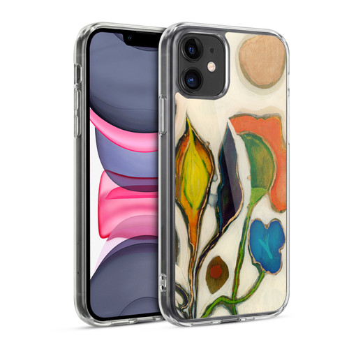 Wyanne Nature Artist Flowers Soft Gel Case for Apple iPhone 11