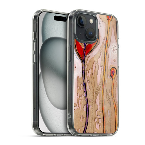 Wyanne Nature December Flowers Soft Gel Case for Apple iPhone 15 & MagSafe