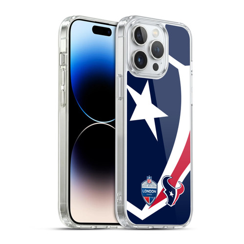 NFL 2019 London Games Oversized Texans Soft Gel Case for Apple iPhone 14 Pro Max & MagSafe