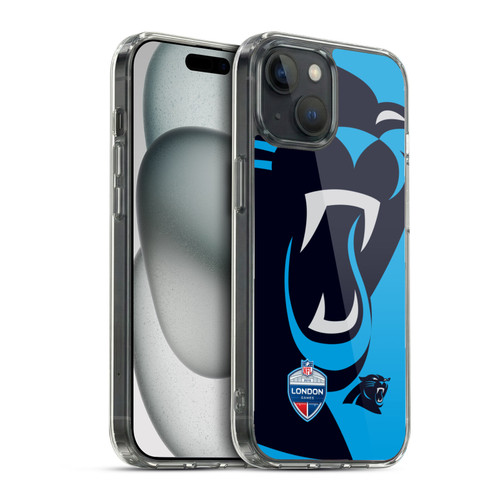 NFL 2019 London Games Oversized Panthers Soft Gel Case for Apple iPhone 15 & MagSafe