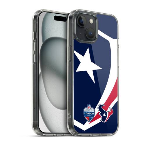 NFL 2019 London Games Oversized Texans Soft Gel Case for Apple iPhone 15 & MagSafe