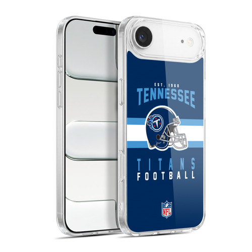 NFL Tennessee Titans Graphics Helmet Typography Soft Gel Case for Apple iPhone 17 Air