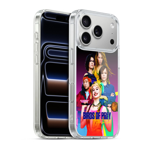 Birds of Prey DC Comics Harley Quinn Art BOP Cast Soft Gel Case for Apple iPhone 17 Pro