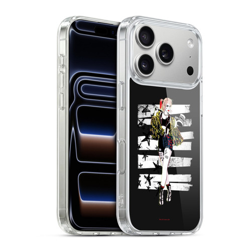 Birds of Prey DC Comics Harley Quinn Art Strut Soft Gel Case for Apple iPhone 17 Pro