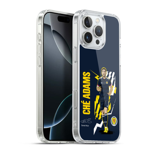 Scotland National Football Team Players Ché Adams Soft Gel Case for Apple iPhone 16 Pro Max & MagSafe