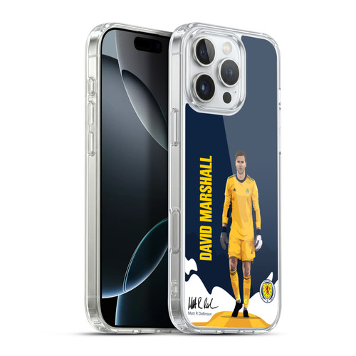 Scotland National Football Team Players David Marshall Soft Gel Case for Apple iPhone 16 Pro Max & MagSafe