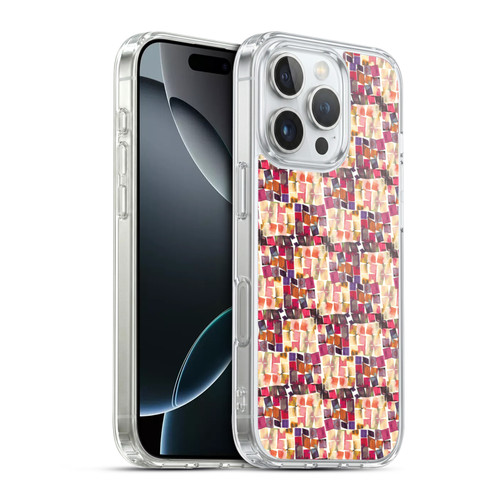 Ninola Patterns Minimal Crochet Soft Gel Case for Apple iPhone 16 Pro & MagSafe