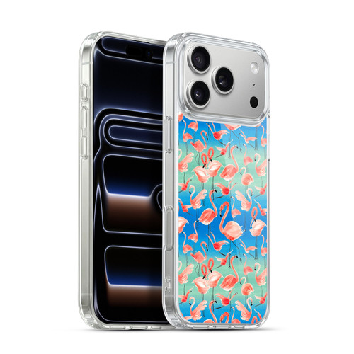 Ninola Patterns Flamingos Soft Gel Case for Apple iPhone 17 Pro Max