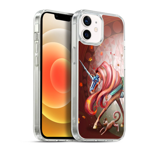 Rose Khan Unicorns Autumn Orange Soft Gel Case for Apple iPhone 12 / iPhone 12 Pro & MagSafe