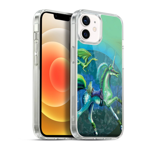 Rose Khan Unicorns Green Summer Soft Gel Case for Apple iPhone 12 / iPhone 12 Pro & MagSafe