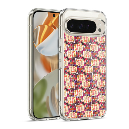 Ninola Patterns Minimal Crochet Soft Gel Case for Google Pixel 9 / Pixel 9 Pro