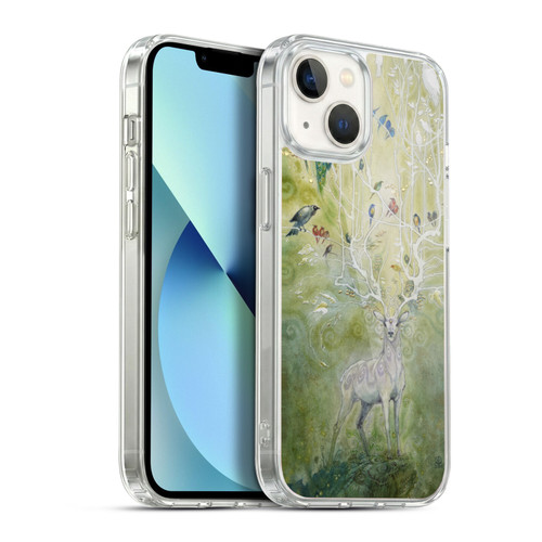 Stephanie Law Stag Sonata Cycle Deer 2 Soft Gel Case for Apple iPhone 13