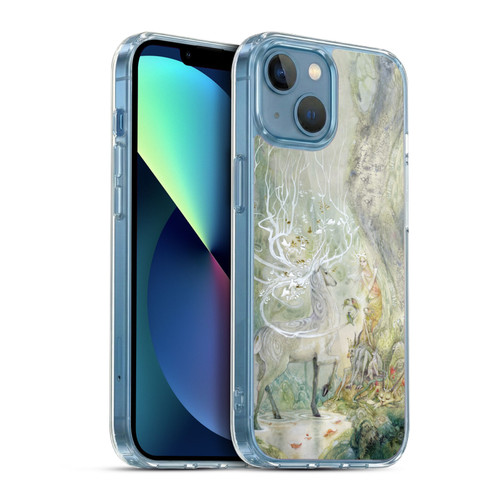 Stephanie Law Stag Sonata Cycle Scherzando Soft Gel Case for Apple iPhone 13 Mini & MagSafe