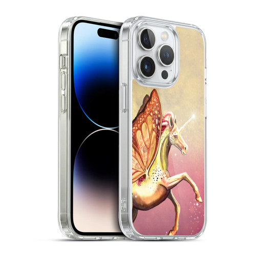 Rose Khan Unicorns Orange Tiger Lily Soft Gel Case for Apple iPhone 13 Pro & MagSafe