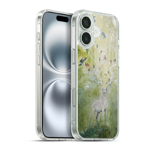 Stephanie Law Stag Sonata Cycle Deer 2 Soft Gel Case for Apple iPhone 16 Plus & MagSafe