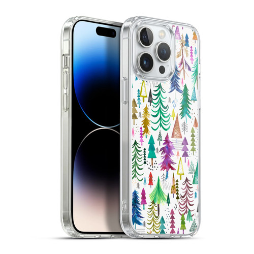 Ninola Patterns 4 Colourful Pines Soft Gel Case for Apple iPhone 13 Pro Max & MagSafe