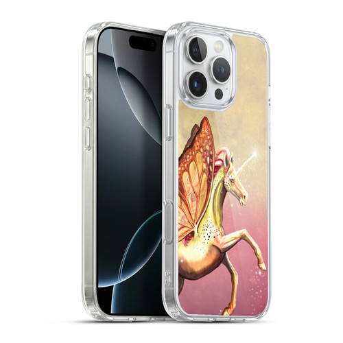 Rose Khan Unicorns Orange Tiger Lily Soft Gel Case for Apple iPhone 16 Pro Max & MagSafe