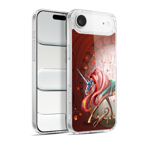 Rose Khan Unicorns Autumn Orange Soft Gel Case for Apple iPhone 17 Air