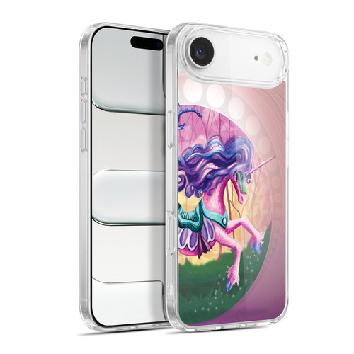 Rose Khan Unicorns Pink Spring Soft Gel Case for Apple iPhone 17 Air