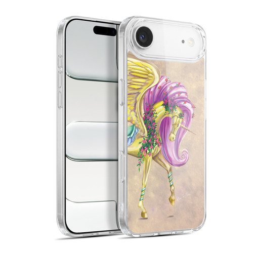 Rose Khan Unicorns Yellow Pegasus Soft Gel Case for Apple iPhone 17 Air