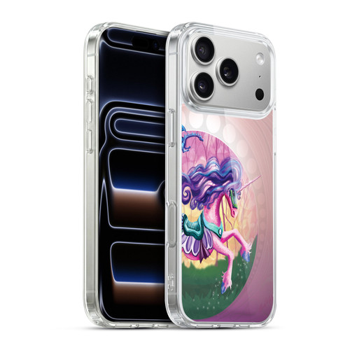 Rose Khan Unicorns Pink Spring Soft Gel Case for Apple iPhone 17 Pro Max