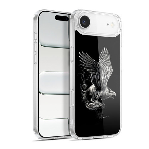 Stanley Morrison Black And White Griffon Soft Gel Case for Apple iPhone 17 Air