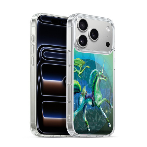Rose Khan Unicorns Green Summer Soft Gel Case for Apple iPhone 17 Pro