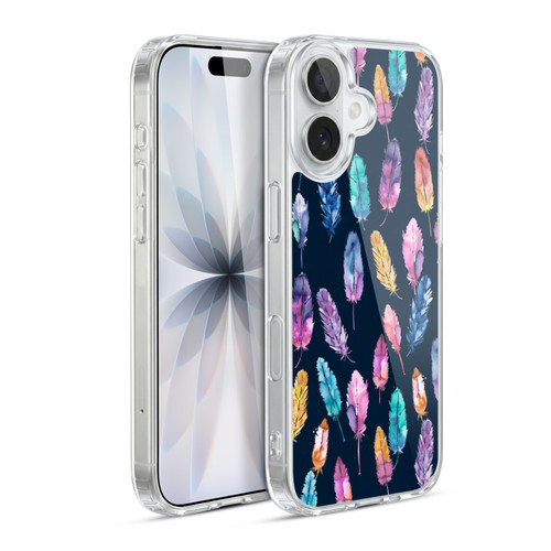 Ninola Patterns 4 Boho Feathers Soft Gel Case for Apple iPhone 17