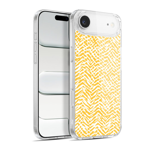 Ninola Patterns 4 Leopard Marks Mustard Soft Gel Case for Apple iPhone 17 Air