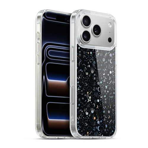 Ninola Patterns 4 Astrology Space Black Soft Gel Case for Apple iPhone 17 Pro Max