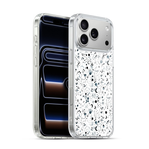 Ninola Patterns 4 Astrology Space White Soft Gel Case for Apple iPhone 17 Pro Max